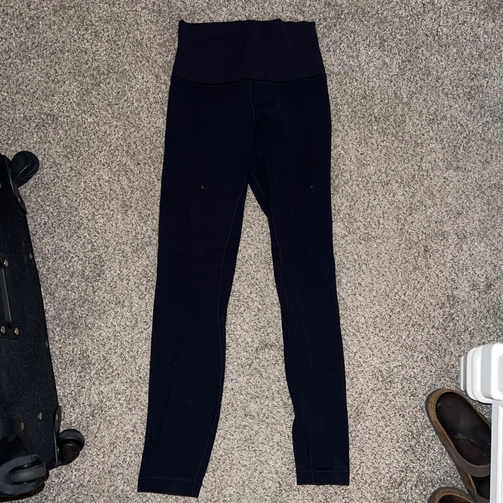 Black lululemon Align leggings size 4